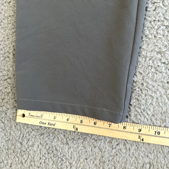 Yogasmoga Pants Men's XL Gray D'or Hybrid Straight Leg Activewear Zip Pocket - Picture 10 of 15